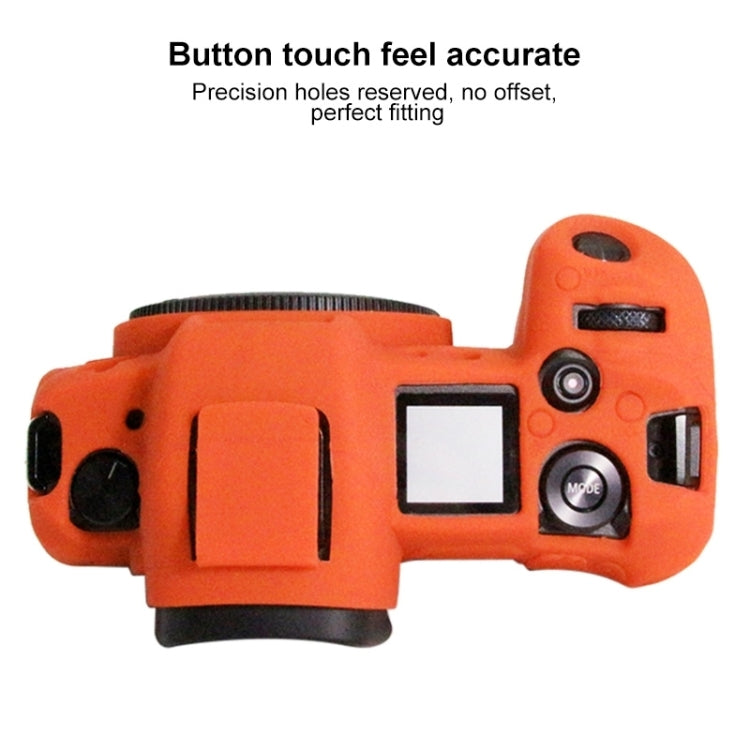 PULUZ Soft Silicone Protective Case for Canon EOS R(Orange) - Protective Case by PULUZ | Online Shopping South Africa | PMC TechLife | Buy Now Pay Later Mobicred
