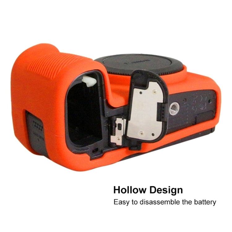PULUZ Soft Silicone Protective Case for Canon EOS R(Orange) - Protective Case by PULUZ | Online Shopping South Africa | PMC TechLife | Buy Now Pay Later Mobicred