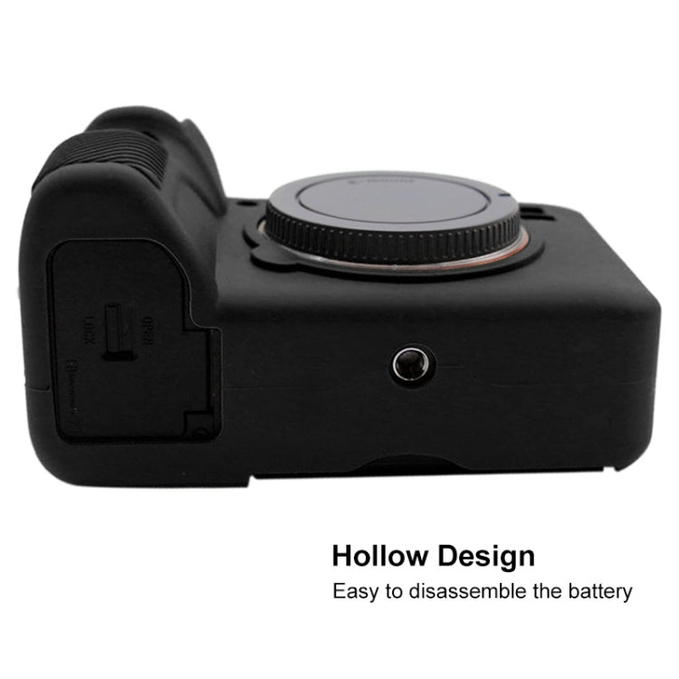 PULUZ Soft Silicone Protective Case for Sony ILCE-9M2/ Alpha 9 II / A92(Black) - free shipping - PMC TechLife - Order now!