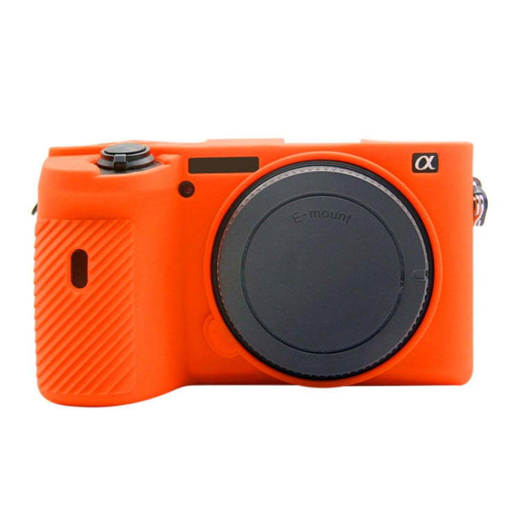 PULUZ Soft Silicone Protective Case for Sony A6600 / ILCE-6600(Orange) - Protective Case by PULUZ | Online Shopping South Africa | PMC TechLife | Buy Now Pay Later Mobicred