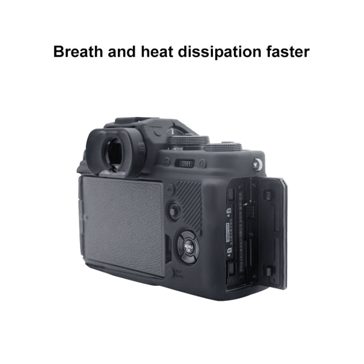 PULUZ Soft Silicone Protective Case for Fujifilm X-T4(Black) - Protective Case by PULUZ | Online Shopping South Africa | PMC TechLife | Buy Now Pay Later Mobicred