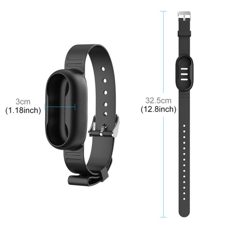 For Insta360 GO 3 / GO 3S PULUZ Camera Silicone Case Wristband Bicycle Strap Extension Mount (Black) - free shipping - PMC TechLife - Order now!
