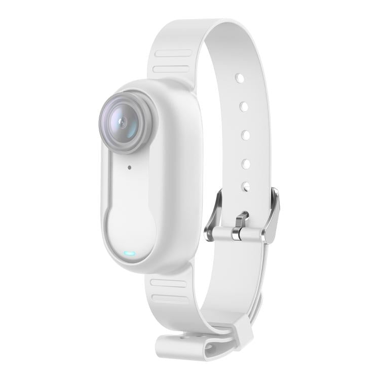 For Insta360 GO 3 / GO 3S PULUZ Camera Silicone Case Wristband Bicycle Strap Extension Mount (White) - free shipping - PMC TechLife - Order now!