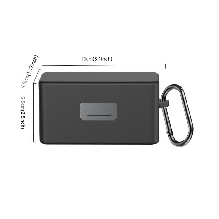 For DJI Mic 2 PULUZ Charging Case Silicone Scratch-proof Protective Cover (Black) - free shipping - PMC TechLife - Order now!