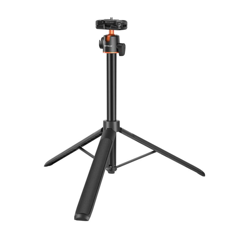 PULUZ 1.4m Phone Selfie Stick Tripod Vlog Live Streaming Holder with Phone Clip (Black) - free shipping - PMC TechLife - Order now!