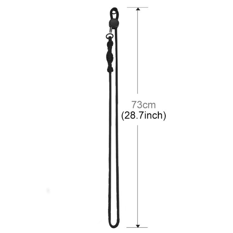 PULUZ Sports Camera Lanyard Long Adjustable Anti-lost Rope for DJI OSMO Pocket 3 / Insta360 X5 (Black) - free shipping - PMC TechLife - Order now!