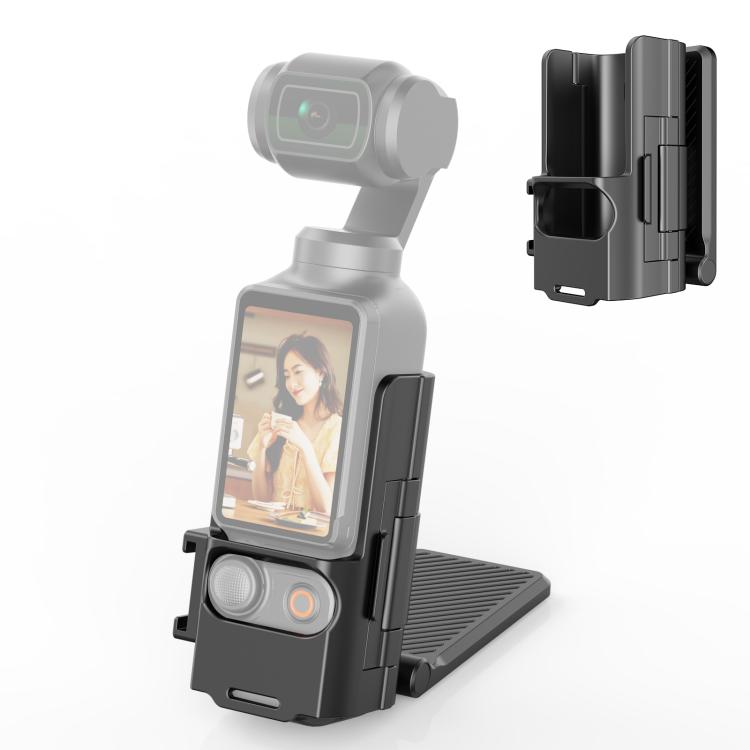For DJI Osmo Pocket 3 PULUZ Folding Magnetic Mount Base Bracket (Black) - free shipping - PMC TechLife - Order now!