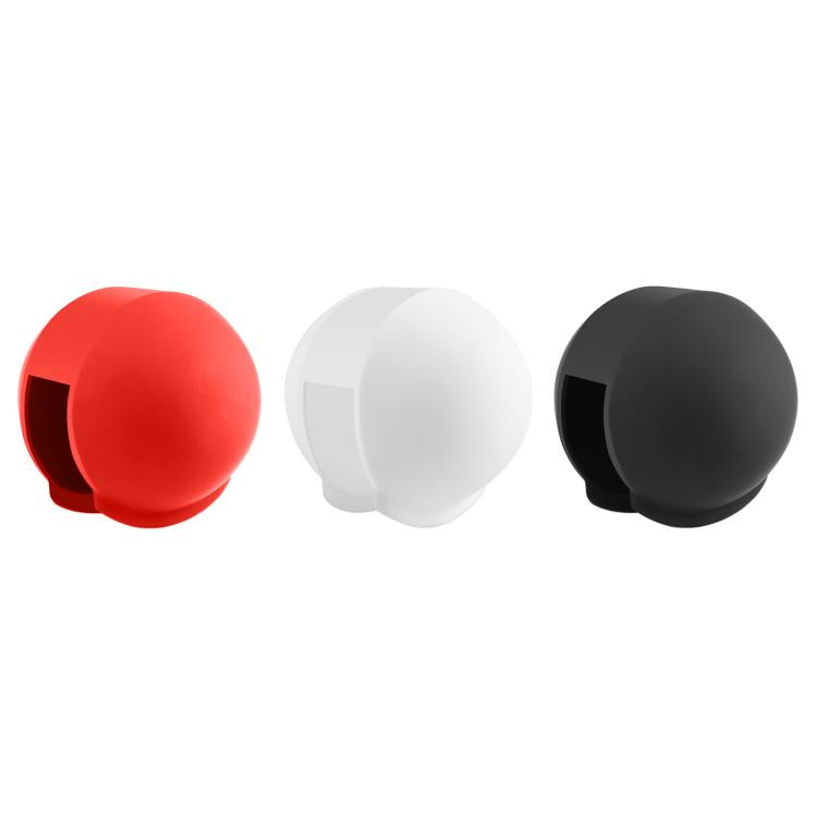 For Insta360 X5 PULUZ Invisible Dive Case Lens Guard Silicone Protective Lens Cap Cover (Red) - free shipping - PMC TechLife - Order now!