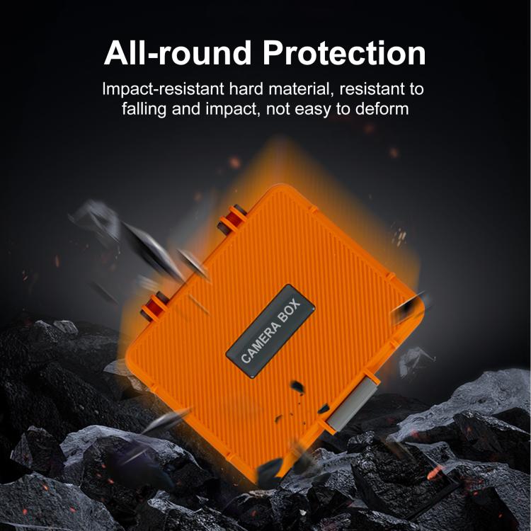 For DJI Osmo Action 5 Pro / 4 / 3 PULUZ Waterproof Hard Carrying Suitcase Outdoor Protective Storage Box (Grey) - free shipping - PMC TechLife - Order now!