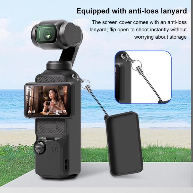 For DJI OSMO Pocket 3 PULUZ 6 in 1 Body Lens Handle Screen Mic Silicone TPU Cover (Mint Green) - free shipping - PMC TechLife - Order now!