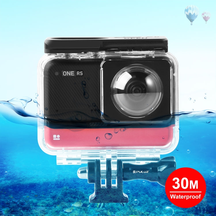 For Insta360 One RS 360 Edition PULUZ 30m Underwater Depth Diving Case Waterproof Housing - free shipping - PMC TechLife - Order now!