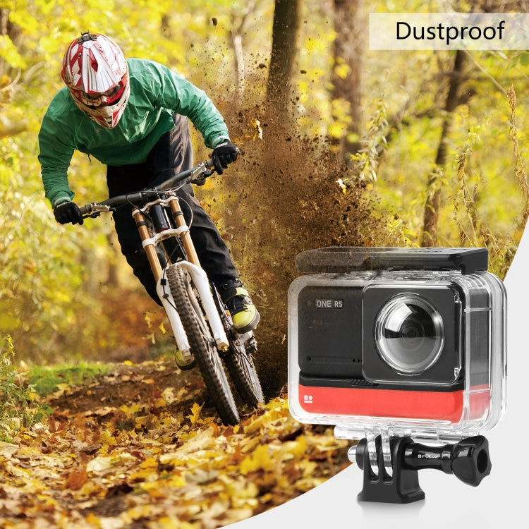 For Insta360 One RS 360 Edition PULUZ 30m Underwater Depth Diving Case Waterproof Housing - free shipping - PMC TechLife - Order now!