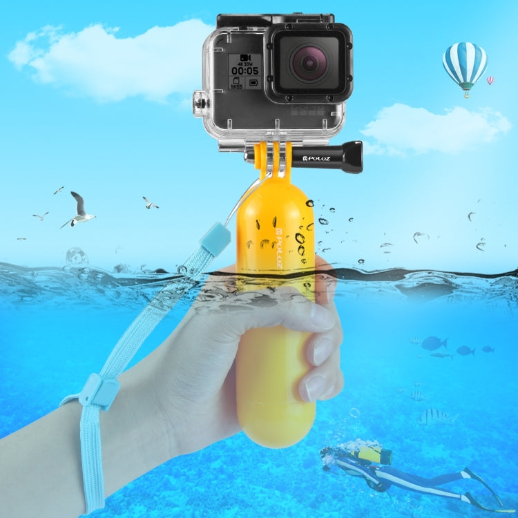 PULUZ Floating Handle Bobber Hand Grip with Strap for GoPro, Insta360, DJI and Other Action Cameras - Floating Grip & Ball by PULUZ | Online Shopping South Africa | PMC TechLife | Buy Now Pay Later Mobicred