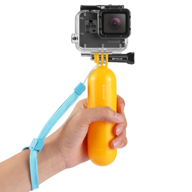 PULUZ Floating Handle Bobber Hand Grip with Strap for GoPro, Insta360, DJI and Other Action Cameras - Floating Grip & Ball by PULUZ | Online Shopping South Africa | PMC TechLife | Buy Now Pay Later Mobicred