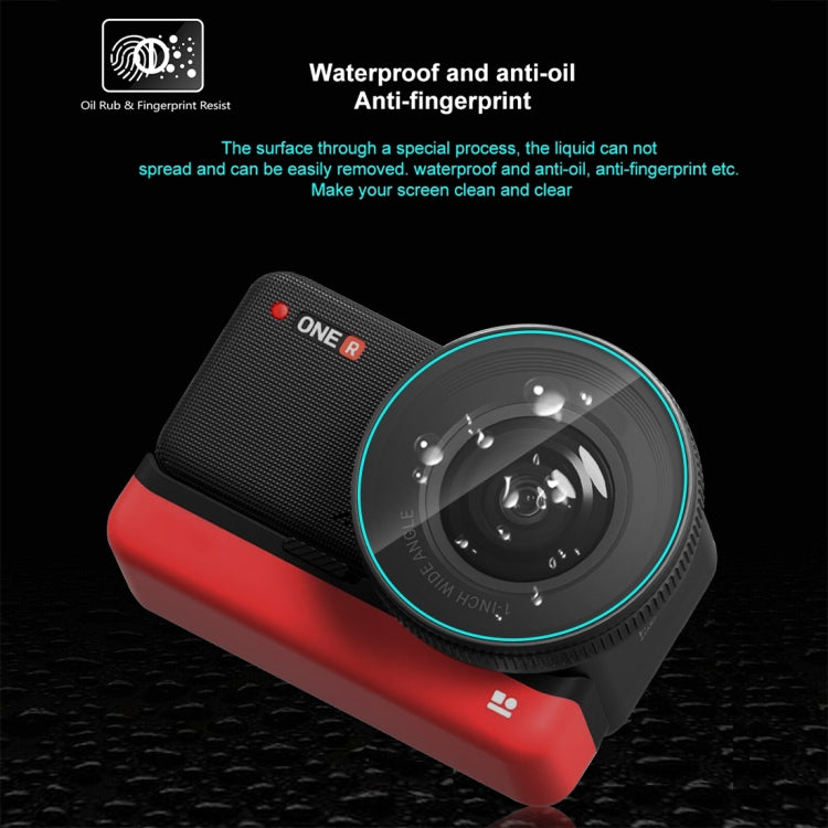 For Insta360 One RS PULUZ 3 in 1 Screen + 4K Lens + Leica Lens Tempered Glass Film(Transparent) - Protective Film & Stickers by PULUZ | Online Shopping South Africa | PMC TechLife | Buy Now Pay Later Mobicred