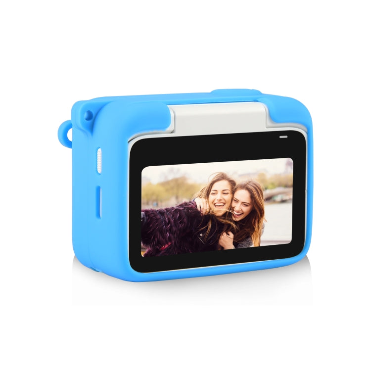 For Insta360 GO 3 PULUZ Camera Charging Case Silicone Case with Lens Cap & Strap (Blue) - Case & Bags by PULUZ | Online Shopping South Africa | PMC TechLife | Buy Now Pay Later Mobicred