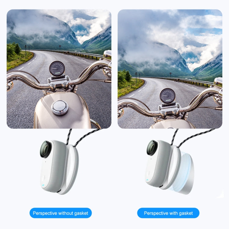 For Insta360 GO 3 / GO 3S PULUZ Magnetic Pendant Holder Quick Release Neck Strap (White) - Mount & Holder by PULUZ | Online Shopping South Africa | PMC TechLife | Buy Now Pay Later Mobicred