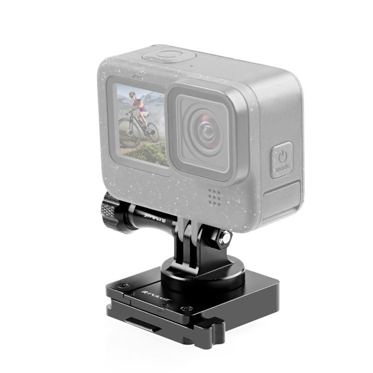 PULUZ Aluminum Quick Release Bracket NVG Helmet Mount for GoPro and Other Action Cameras (Black) - free shipping - PMC TechLife - Order now!