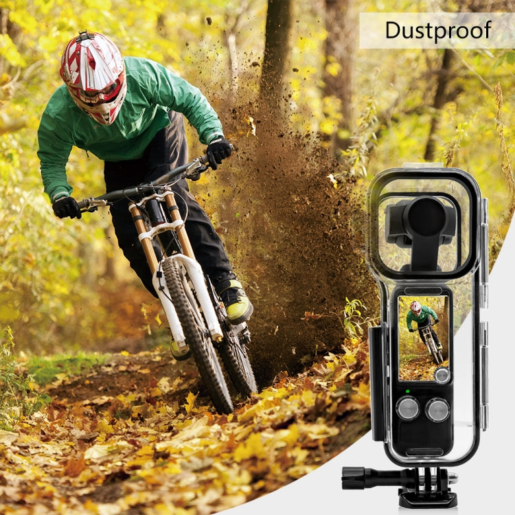 For DJI Osmo Pocket 3 PULUZ 45m Underwater Waterproof Housing Diving Case (Transparent) - Case & Bags by PULUZ | Online Shopping South Africa | PMC TechLife | Buy Now Pay Later Mobicred