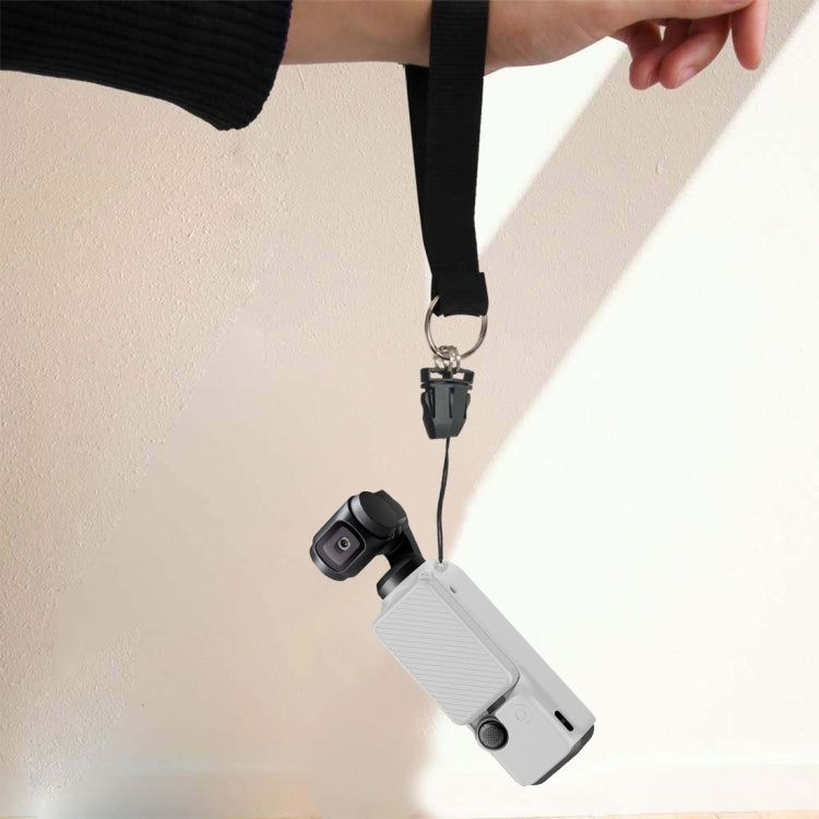 For DJI OSMO Pocket 3 PULUZ  2 in 1 Silicone Cover Case Set with Strap (Grey) - Case & Bags by PULUZ | Online Shopping South Africa | PMC TechLife | Buy Now Pay Later Mobicred