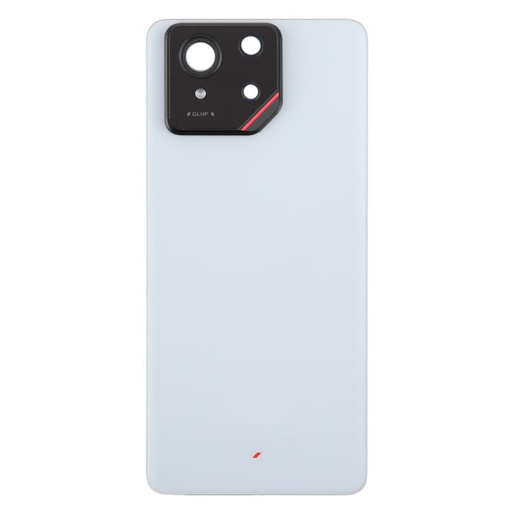 For Asus ROG Phone 9 5G Original Glass Battery Back Cover with Camera Lens Cover(Matte White) - free shipping - PMC TechLife - Order now!