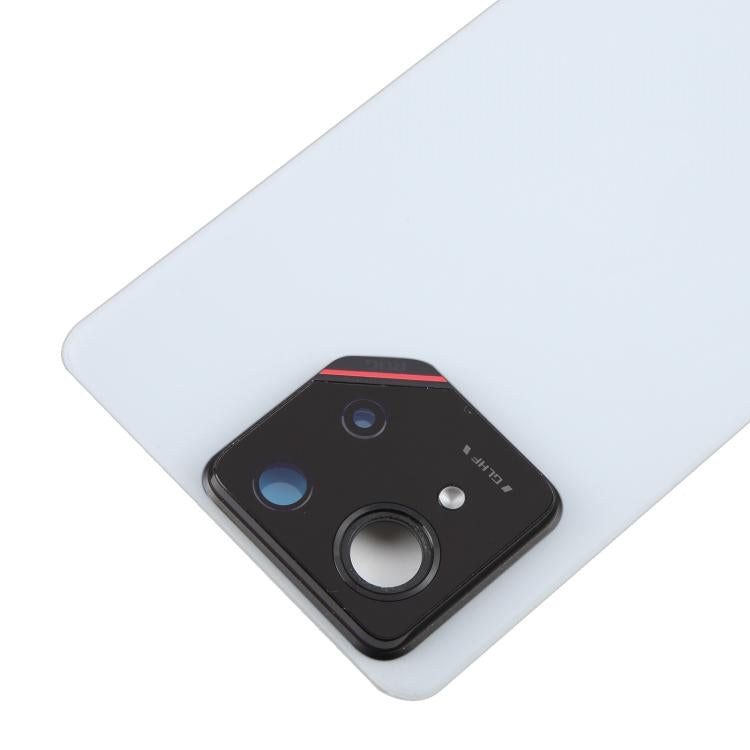 For Asus ROG Phone 9 5G Original Glass Battery Back Cover with Camera Lens Cover(Matte White) - free shipping - PMC TechLife - Order now!