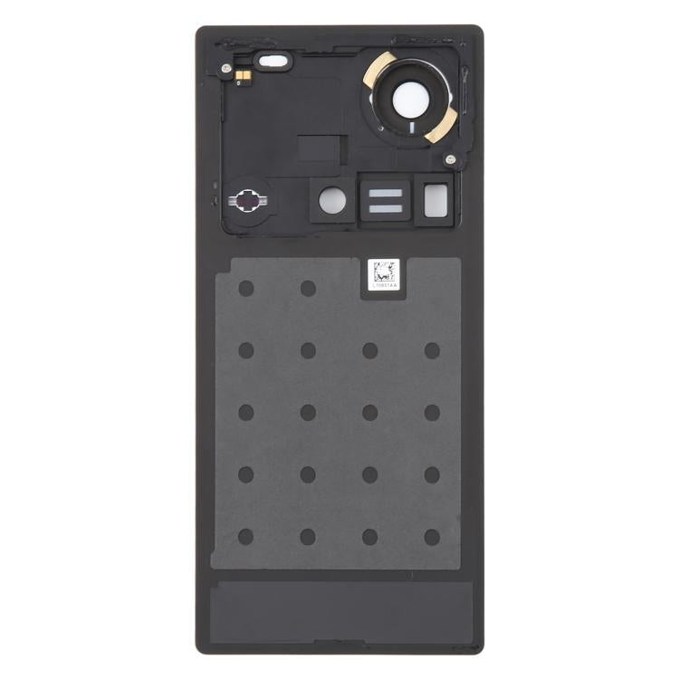 For ZTE nubia Z70 Ultra NX733J NX736J Glass Battery Back Cover with Camera Lens Cover(Black) - free shipping - PMC TechLife - Order now!