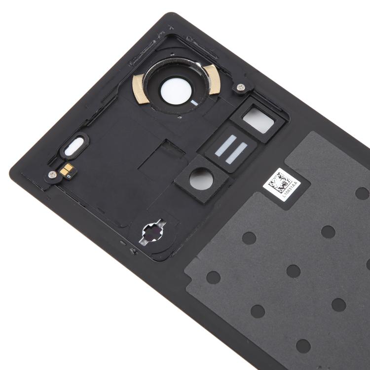 For ZTE nubia Z70 Ultra NX733J NX736J Glass Battery Back Cover with Camera Lens Cover(Black) - free shipping - PMC TechLife - Order now!