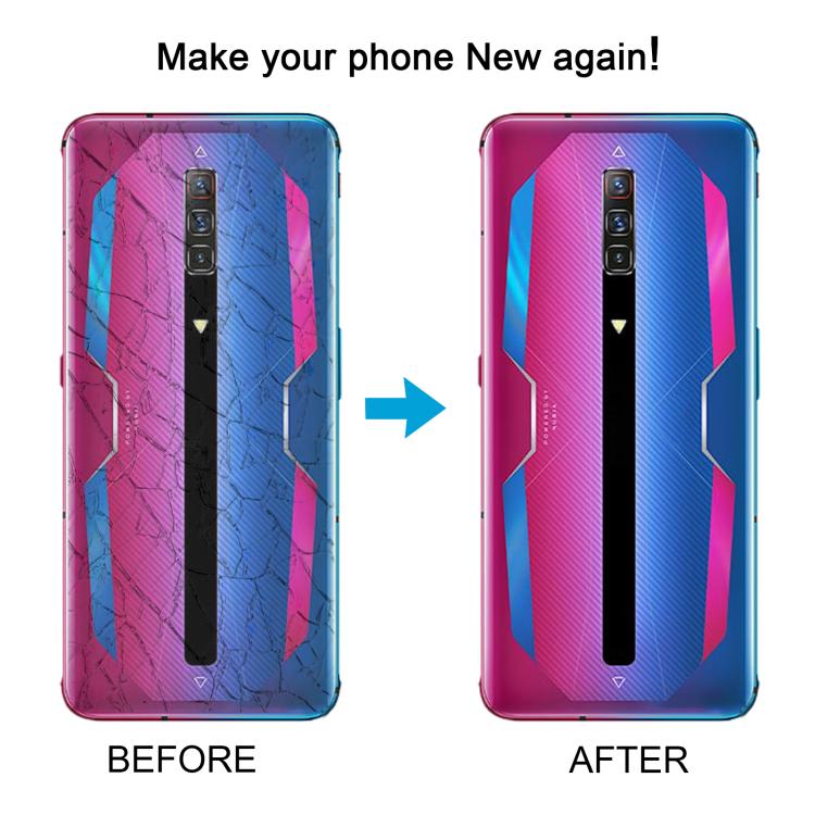 For ZTE nubia RedMagic 6 NX669J Glass Battery Back Cover(Aurora) - free shipping - PMC TechLife - Order now!