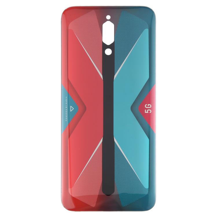 For ZTE nubia RedMagic 5G NX669J Glass Battery Back Cover(Red) - free shipping - PMC TechLife - Order now!
