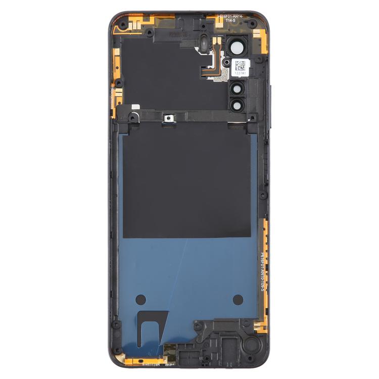 For ZTE nubia Neo 5G 8150N Plastic Battery Back Cover with Middle Frame / Camera Lens Cover(Yellow) - free shipping - PMC TechLife - Order now!