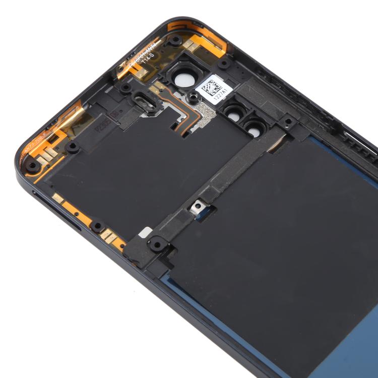 For ZTE nubia Neo 5G 8150N Plastic Battery Back Cover with Middle Frame / Camera Lens Cover(Yellow) - free shipping - PMC TechLife - Order now!