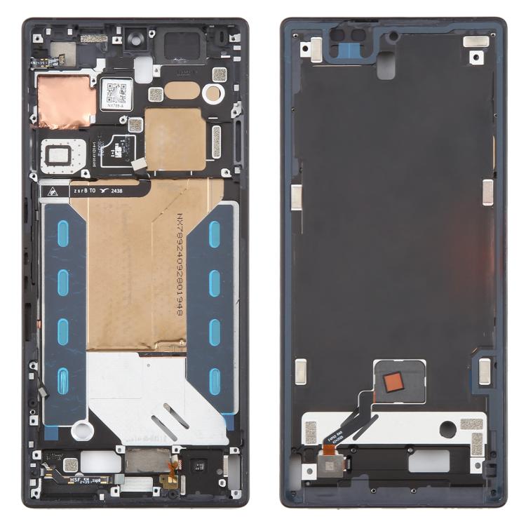 For ZTE nubia RedMagic 10S Pro NX789J Middle Frame Bezel Plate with In-Display Fingerprint Sensor Flex Cable (Black) - free shipping - PMC TechLife - Order now!
