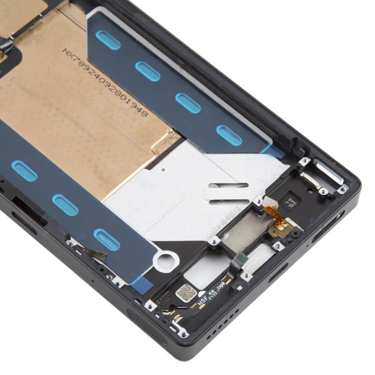 For ZTE nubia RedMagic 10S Pro+ Middle Frame Bezel Plate with In-Display Fingerprint Sensor Flex Cable (Black) - free shipping - PMC TechLife - Order now!