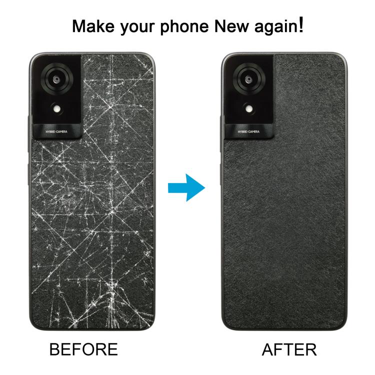 For TCL K24 Original Back Cover with Camera Lens Cover(Black) - free shipping - PMC TechLife - Order now!