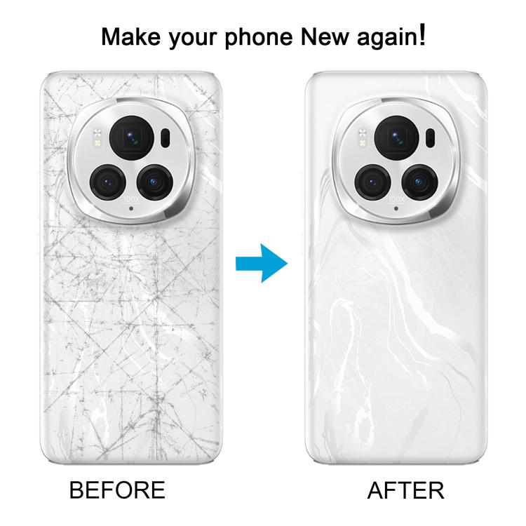 For Honor Magic6 Pro Back Cover with Camera Lens Cover(White) - free shipping - PMC TechLife - Order now!