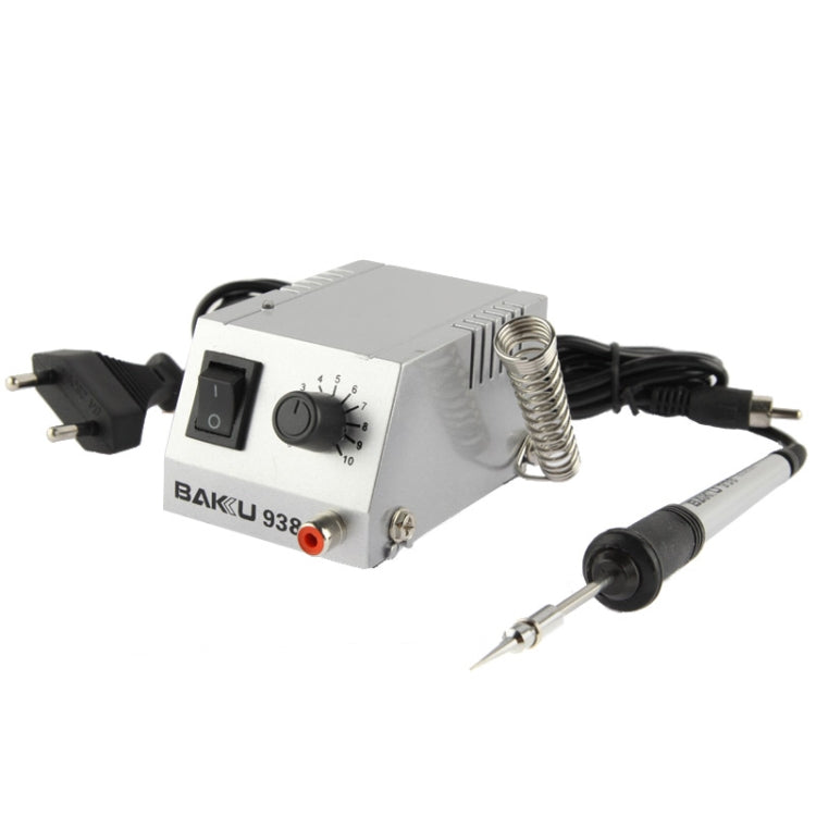 BAKU BK-938 Powerful Mini Anti-static Soldering Station Welder Machine, EU Plug (Silver) - free shipping - PMC TechLife - Order now!