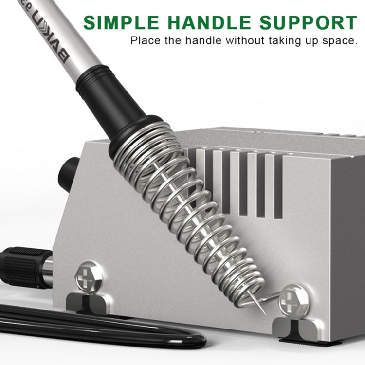 BAKU BK-938 Powerful Mini Anti-static Soldering Station Welder Machine, EU Plug (Silver) - free shipping - PMC TechLife - Order now!