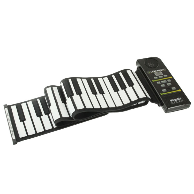 88 Keys Portable MIDI Silicone Flexible Roll Up Piano, Keyboard: 133 x 14.2 x 0.6cm - free shipping - PMC Jewellery - Order now!