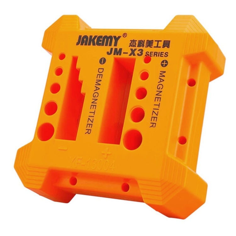 JAKEMY JM-X3 Magnetizer/Demagnetizer with Screwdriver Holes, Size: Large - Magnetizer Demagnetizer Tool by JAKEMY | Online Shopping South Africa | PMC TechLife | Buy Now Pay Later Mobicred