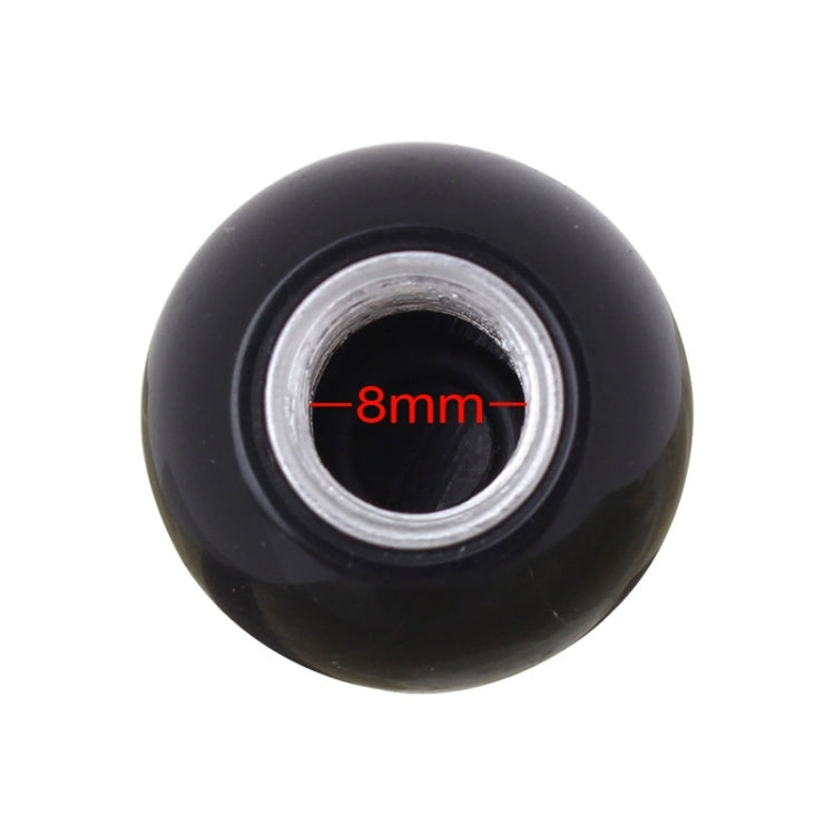 Universal 8mm American Billiards No.8 Ball Style Plastic Car Tire Valve Caps, Pack of 4(Black) - Tire Valve Caps by PMC TechLife | Online Shopping South Africa | PMC TechLife | Buy Now Pay Later Mobicred