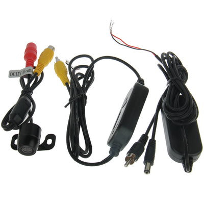 Waterproof Wireless Butterfly DVD Rear View Camera With Scaleplate , Support Installed in Car DVD Navigator or Car Monitor , Wide Viewing Angle: 170 degree (WX003)(Black) - Rear View Cameras by PMC TechLife | Online Shopping South Africa | PMC TechLife | Buy Now Pay Later Mobicred