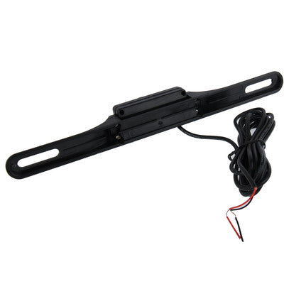 6 LED IR Infrared Waterproof Night Vision Wireless License Plate Frame Astern Backsight Rear View Camera , Support Installed in Car DVD Navigator or Car Monitor , Wide Viewing Angle: 140 degree (WD001)(Black) - Rear View Cameras by PMC TechLife | Online Shopping South Africa | PMC TechLife | Buy Now Pay Later Mobicred