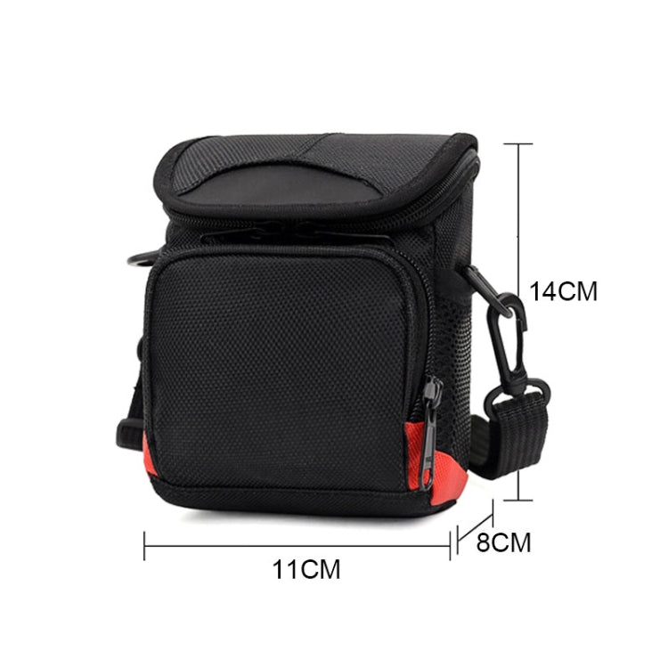 Universal Mini Digital Cloth Camera Bag with Strap, Size: 115 x 105 x 155mm(Black) - free shipping - PMC TechLife - Order now!
