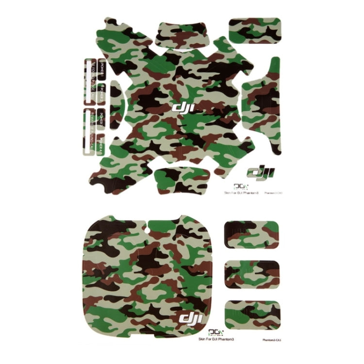 Water Resistance PVC Decal Skin Sticker for DJI Phantom 3 Quadcopter & Remote Controller -  by PMC TechLife | Online Shopping South Africa | PMC TechLife | Buy Now Pay Later Mobicred