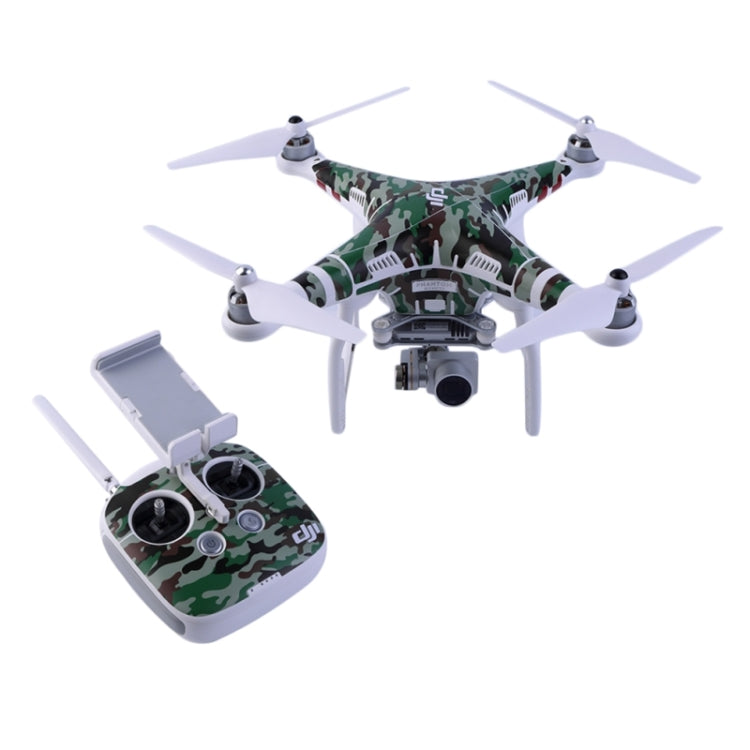 Water Resistance PVC Decal Skin Sticker for DJI Phantom 3 Quadcopter & Remote Controller -  by PMC TechLife | Online Shopping South Africa | PMC TechLife | Buy Now Pay Later Mobicred