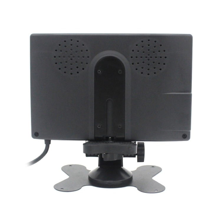 7.0 inch Car Monitor / Surveillance Cameras Monitor with Adjustable Angle Holder & Remote Controller, Dual Video Input - Car Monitor by PMC TechLife | Online Shopping South Africa | PMC TechLife | Buy Now Pay Later Mobicred