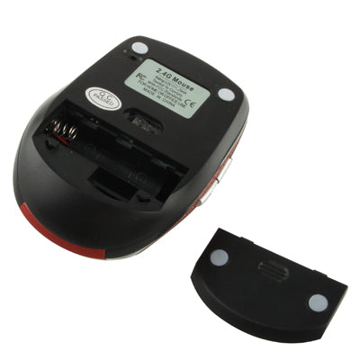 2.4 GHz 800~1600 DPI Wireless 6D Optical Mouse with USB Mini Receiver, Plug and Play, Working Distance up to 10 Meters (Red) - Wireless Mice by PMc TechLife | Online Shopping South Africa | PMc TechLife | Buy Now Pay Later Mobicred
