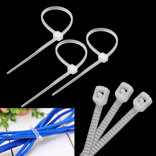 25cm Self-Locking Nylon Cable Wire Zip Ties (500pcs in one packing, the price is for 500pcs)(White) - free shipping - PMC TechLife - Order now!