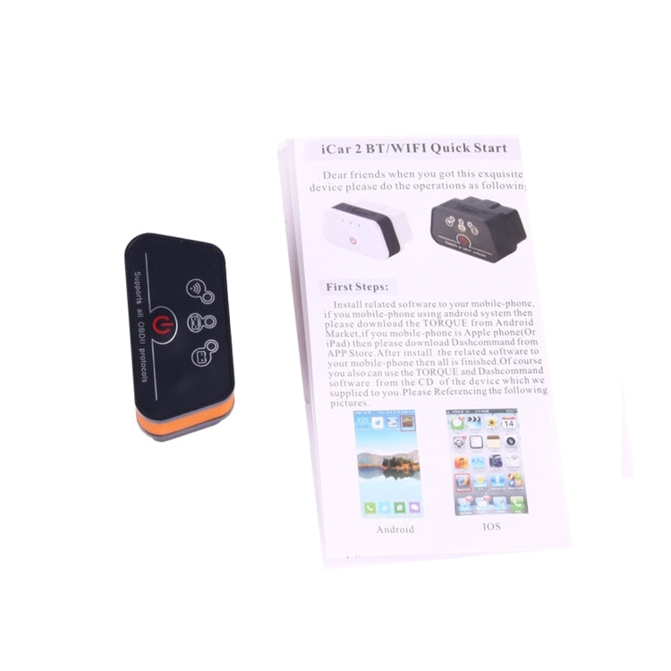 High Quality Super Mini Vgate iCar2 ELM327 OBDII WiFi Car Scanner Tool, Support Android & iOS (Black Black) - free shipping - PMC TechLife - Order now!